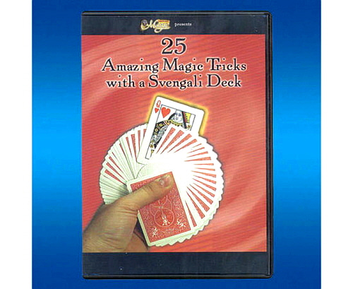 스뱅갈리  25 Amazing Magic Tricks Svengali Deck  - DVD