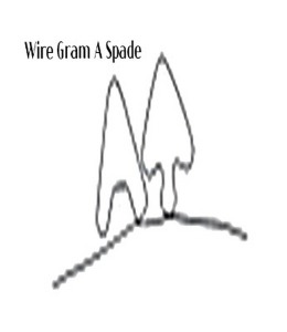 와이어 그램(A 스페이드) (Wire Gram) 미국산