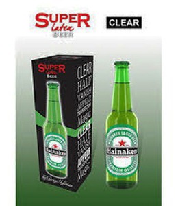슈퍼 라텍스 그린 맥주 병  Super Latex Green Beer Bottle(Empty)