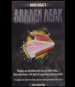 서든덱(빨강)    sudden deck Red