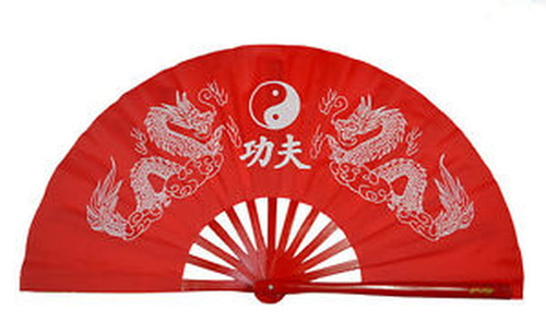 드래곤 부채(빨강)   Dragon Fan (Red)