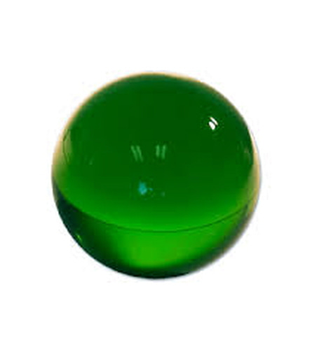 컨텍트 저글링볼 (그린)   Contact Juggling Ball Acrylic, GREEN, 76mm