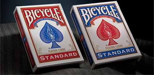 바이시클 덱 스텐다드 (빨강)      BICYCLE POKER SIZE PLAYING CARDS
