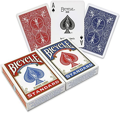 바이시클 덱 스텐다드 (빨강)      BICYCLE POKER SIZE PLAYING CARDS