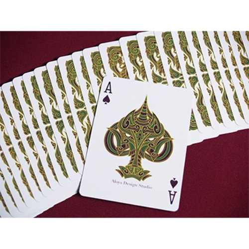 유니콘 플래잉 카드 (에메랄드)   Unicorn Playing cards (Emerald)