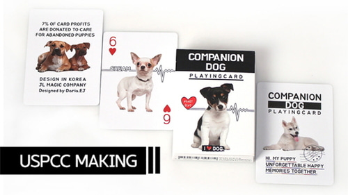 반려견카드   Companion dog playing card