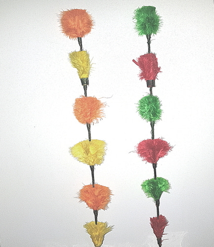 미래꽃 공연용 [해법제공] (손만 대면 깃털꽃의 색상이 바뀝니다.)   Future Flower (Color Change Flower)