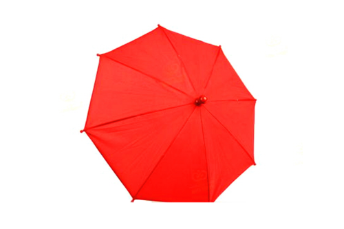 파라솔  (우산)  빨강색 낱개 1개)   1 parasol red