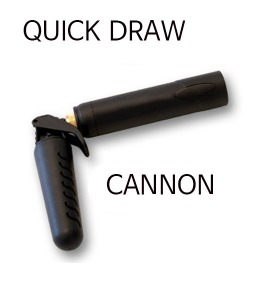 퀵드로 캐논 Quick Draw Cannon (With Foot Launch and DVD)