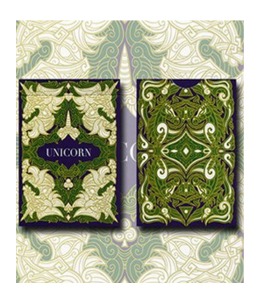 유니콘 플래잉 카드 (에메랄드)   Unicorn Playing cards (Emerald)
