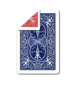 바이시클 더블 백 (블루-레드) 카드 양면이 뒷면 그림인 카드