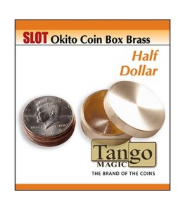 슬롯 오키토 코인박스 [해법제공]   Slot Okito Coin Box Brass Half Dollar