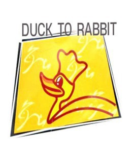 오리토끼스카프[ 해법제공]    Duck To Rabbit Silk