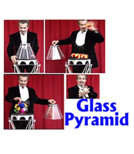 글라스 피라미드 4타임 어피어링 Glass pyramid 4times appearing
