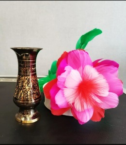 지팡이 화분꽃    Cane to Flower (With Vase)